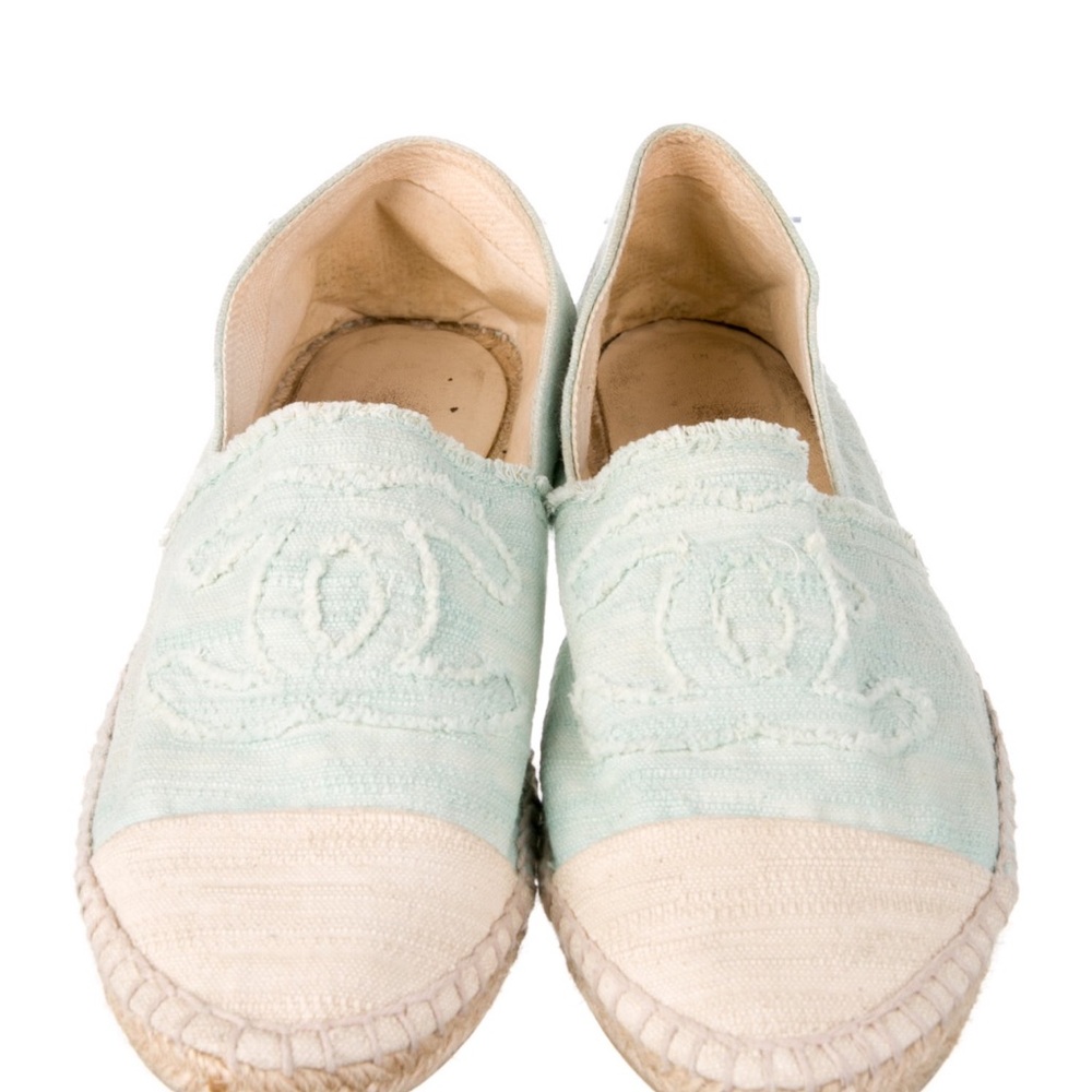 Chanel Women's Espadrilles - Mint Green